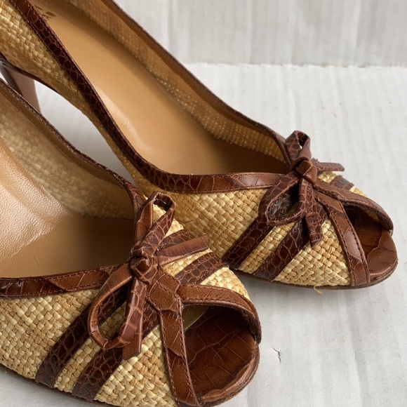 Stuart Weitzman Brown and Tan Heels - Picture 7 of 16